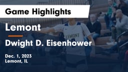 Lemont  vs Dwight D. Eisenhower  Game Highlights - Dec. 1, 2023