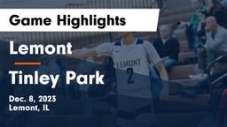 Lemont  vs Tinley Park  Game Highlights - Dec. 8, 2023