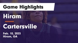 Hiram  vs Cartersville Game Highlights - Feb. 10, 2023