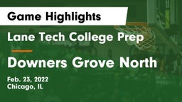 Lane Tech College Prep vs Downers Grove North Game Highlights - Feb. 23, 2022