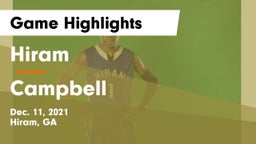 Hiram  vs Campbell  Game Highlights - Dec. 11, 2021
