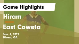 Hiram  vs East Coweta  Game Highlights - Jan. 4, 2022