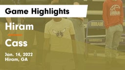 Hiram  vs Cass  Game Highlights - Jan. 14, 2022