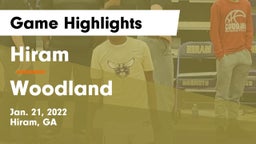 Hiram  vs Woodland  Game Highlights - Jan. 21, 2022