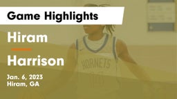 Hiram  vs Harrison  Game Highlights - Jan. 6, 2023