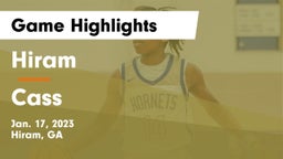 Hiram  vs Cass  Game Highlights - Jan. 17, 2023