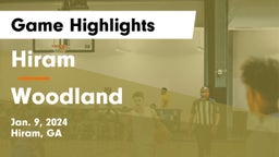 Hiram  vs Woodland  Game Highlights - Jan. 9, 2024
