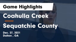 Coahulla Creek  vs Sequatchie County  Game Highlights - Dec. 27, 2021