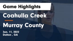 Coahulla Creek  vs Murray County  Game Highlights - Jan. 11, 2022