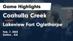 Coahulla Creek  vs Lakeview Fort Oglethorpe  Game Highlights - Feb. 7, 2023