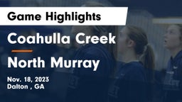 Coahulla Creek  vs North Murray  Game Highlights - Nov. 18, 2023