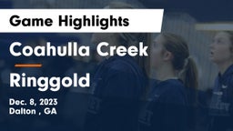 Coahulla Creek  vs Ringgold  Game Highlights - Dec. 8, 2023