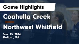 Coahulla Creek  vs Northwest Whitfield  Game Highlights - Jan. 13, 2024