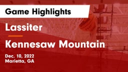 Lassiter  vs Kennesaw Mountain  Game Highlights - Dec. 10, 2022