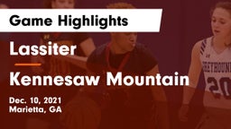 Lassiter  vs Kennesaw Mountain  Game Highlights - Dec. 10, 2021