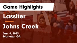 Lassiter  vs Johns Creek  Game Highlights - Jan. 6, 2023