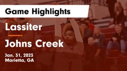 Lassiter  vs Johns Creek  Game Highlights - Jan. 31, 2023