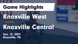 Knoxville West  vs Knoxville Central  Game Highlights - Jan. 13, 2023