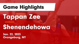 Tappan Zee  vs Shenendehowa  Game Highlights - Jan. 22, 2023