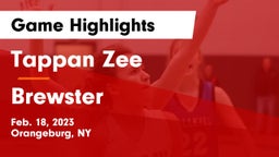 Tappan Zee  vs Brewster  Game Highlights - Feb. 18, 2023