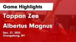 Tappan Zee  vs Albertus Magnus  Game Highlights - Dec. 27, 2023