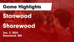 Stanwood  vs Shorewood  Game Highlights - Jan. 3, 2024