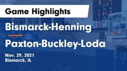 Bismarck-Henning  vs Paxton-Buckley-Loda  Game Highlights - Nov. 29, 2021