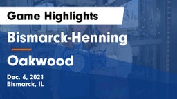 Bismarck-Henning  vs Oakwood  Game Highlights - Dec. 6, 2021