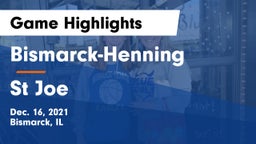 Bismarck-Henning  vs St Joe Game Highlights - Dec. 16, 2021
