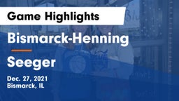 Bismarck-Henning  vs Seeger  Game Highlights - Dec. 27, 2021