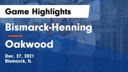 Bismarck-Henning  vs Oakwood  Game Highlights - Dec. 27, 2021