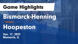 Bismarck-Henning  vs Hoopeston Game Highlights - Jan. 17, 2022