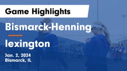 Bismarck-Henning  vs lexington Game Highlights - Jan. 2, 2024