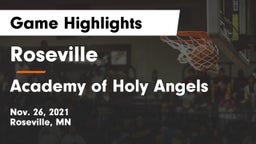 Roseville  vs Academy of Holy Angels  Game Highlights - Nov. 26, 2021