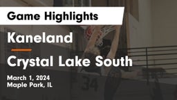 Kaneland  vs Crystal Lake South  Game Highlights - March 1, 2024
