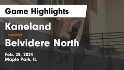 Kaneland  vs Belvidere North  Game Highlights - Feb. 28, 2024
