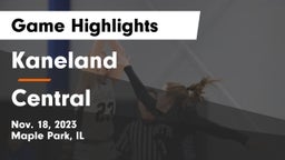 Kaneland  vs Central  Game Highlights - Nov. 18, 2023