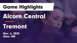Alcorn Central  vs Tremont Game Highlights - Nov. 6, 2020