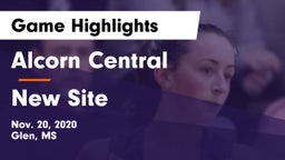 Alcorn Central  vs New Site Game Highlights - Nov. 20, 2020