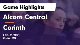 Alcorn Central  vs Corinth  Game Highlights - Feb. 2, 2021