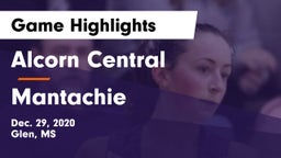 Alcorn Central  vs Mantachie  Game Highlights - Dec. 29, 2020