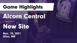 Alcorn Central  vs New Site  Game Highlights - Nov. 19, 2021