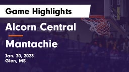 Alcorn Central  vs Mantachie  Game Highlights - Jan. 20, 2023