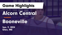 Alcorn Central  vs Booneville  Game Highlights - Jan. 9, 2024