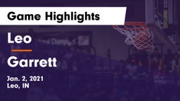 Leo  vs Garrett  Game Highlights - Jan. 2, 2021