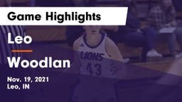 Leo  vs Woodlan  Game Highlights - Nov. 19, 2021