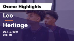 Leo  vs Heritage  Game Highlights - Dec. 3, 2021