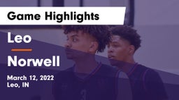 Leo  vs Norwell  Game Highlights - March 12, 2022