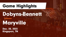 Dobyns-Bennett  vs Maryville  Game Highlights - Dec. 28, 2023