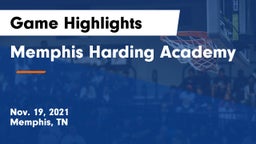 Memphis Harding Academy Game Highlights - Nov. 19, 2021